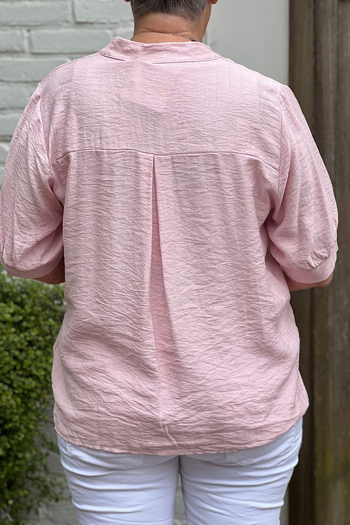 Blouse met Gehaakte Details