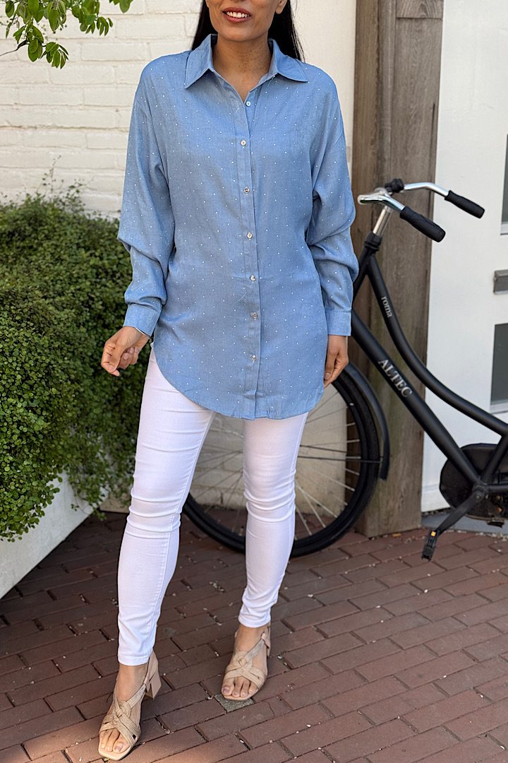 Blouse  Strass Steentjes