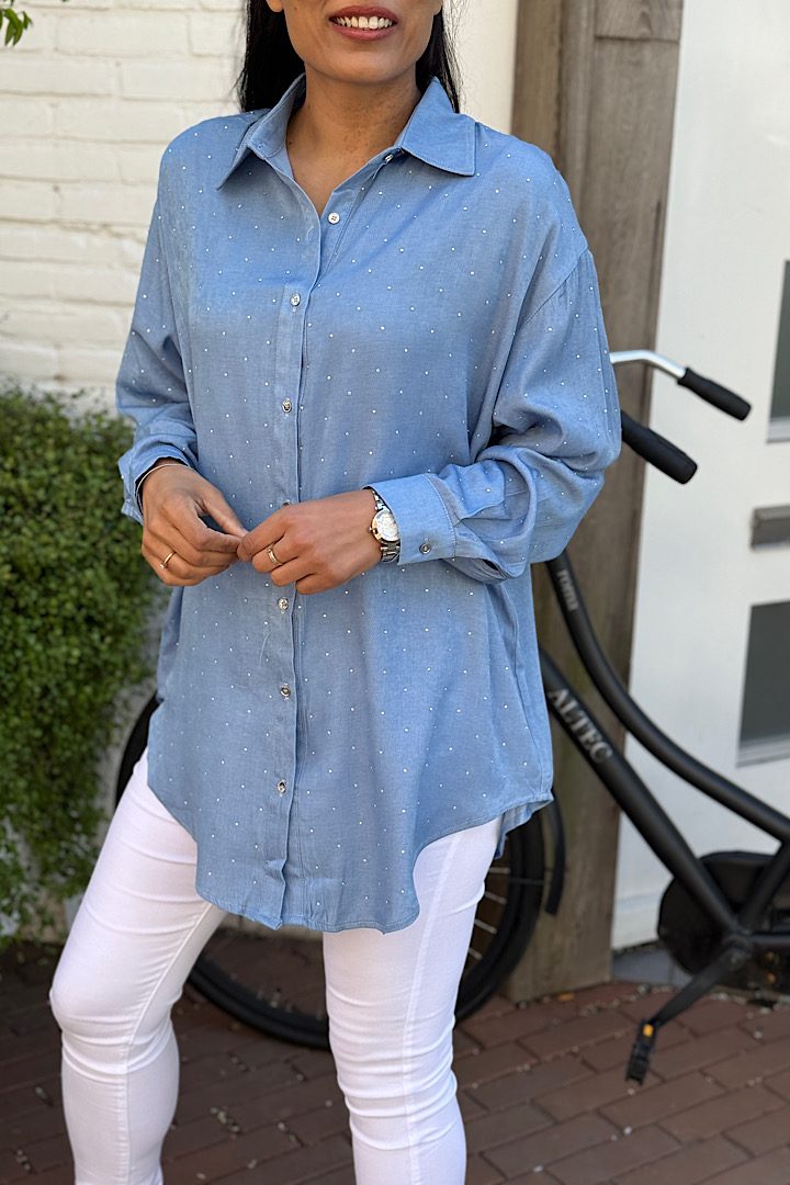 Blouse  Strass Steentjes