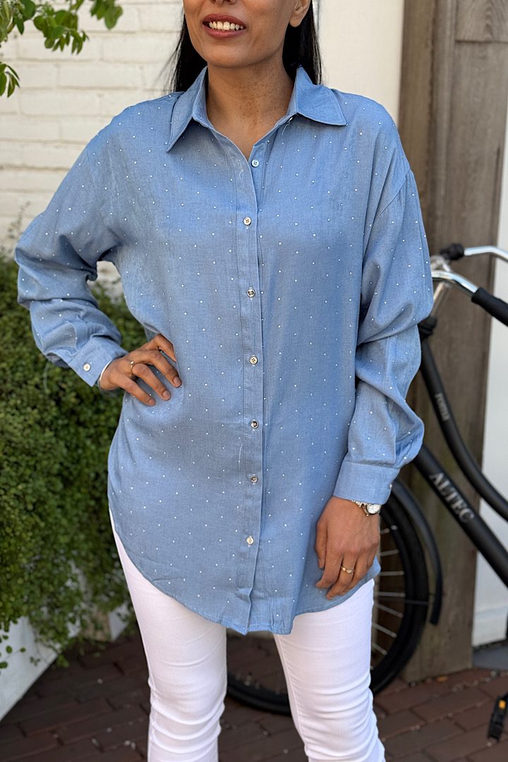 Blouse  Strass Steentjes