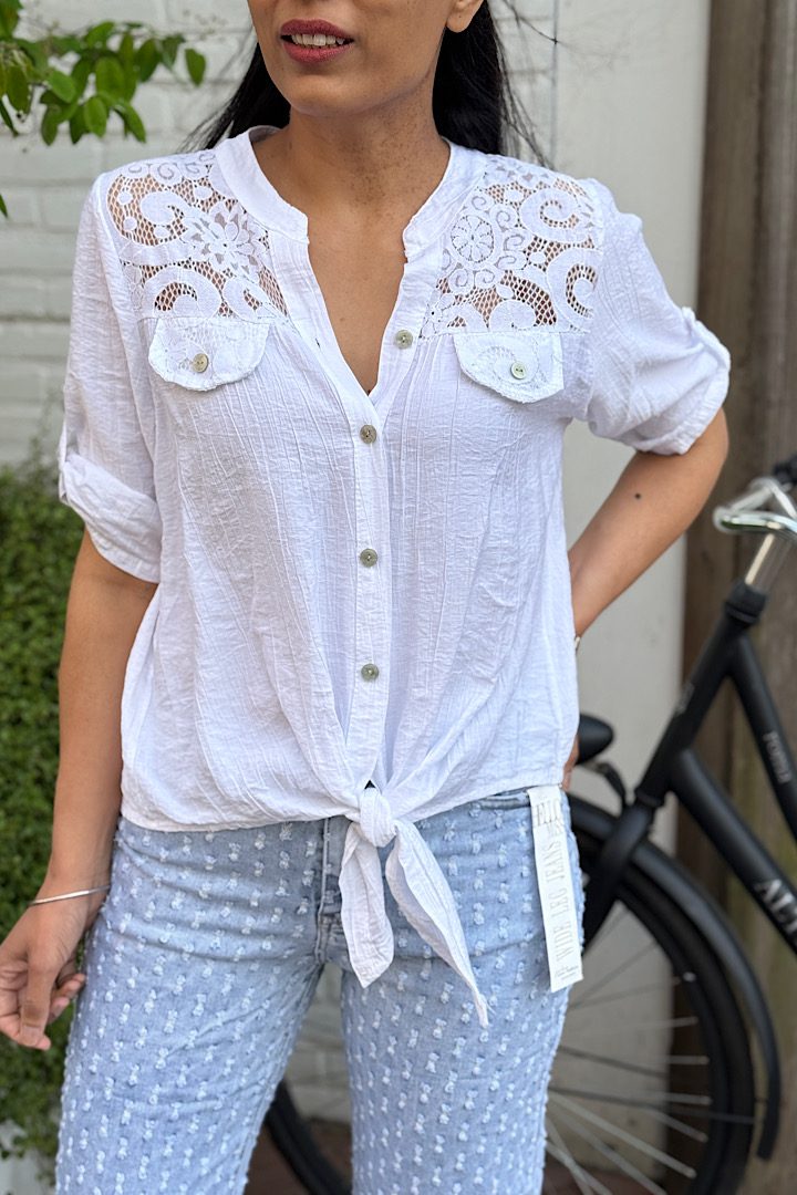 Kantdetails Blouse