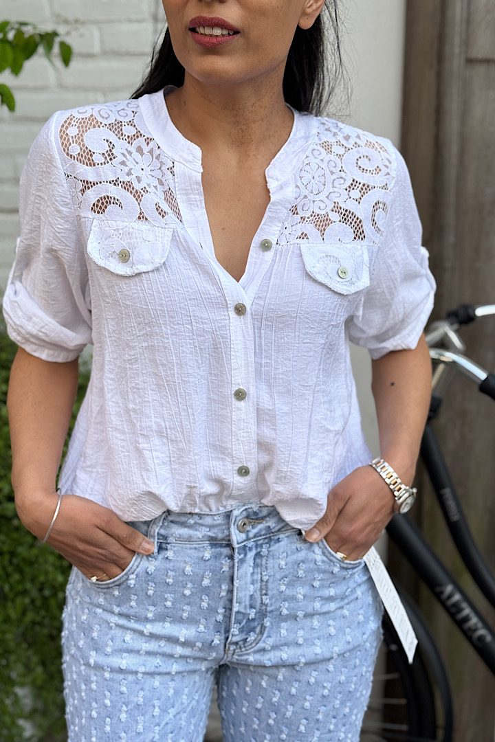 Kantdetails Blouse