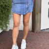 Kathy Jeans Skort Blauw