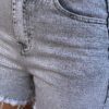 Denim Short Kathy Sparkling Grijs