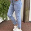 Goodies Mom Jeans licht-blauw