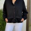 Suedine Bomber Jacket