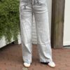 Toxik3 wide leg Jeans grijs