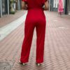 Travelstof Ruffel Jumpsuit