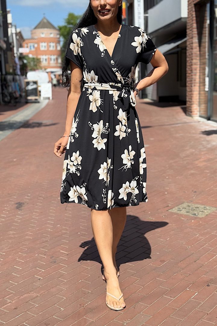 Travel Jurk "Nola” zwart