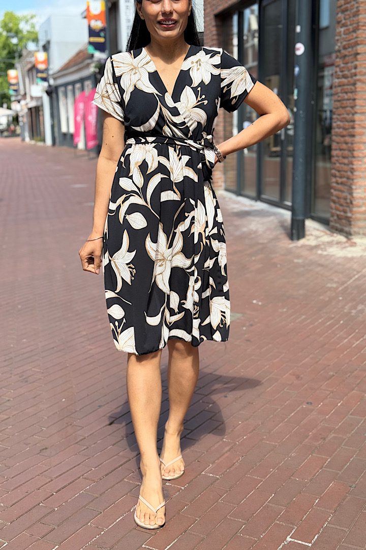 Travel Jurk "Ayla” zwart