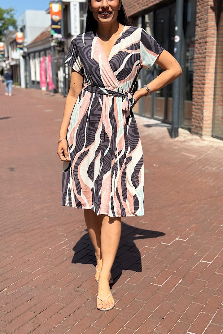 Travel Jurk "Maé” zwart