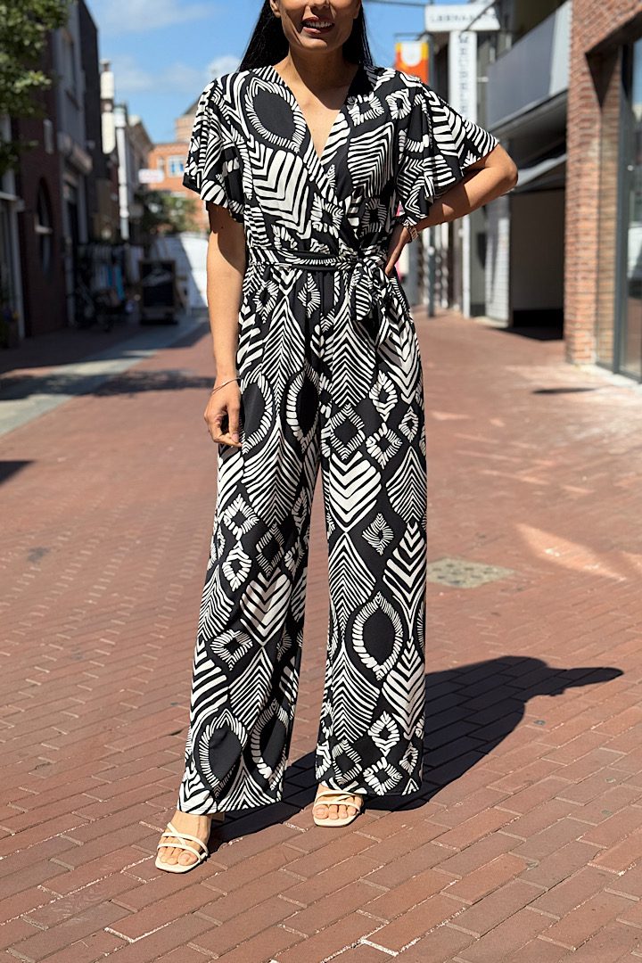Travel Jumpsuit met print