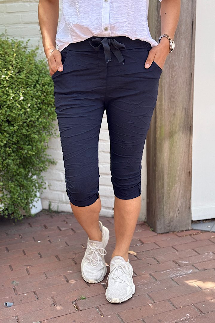 Basic Capri stretchbroek one size 36/42