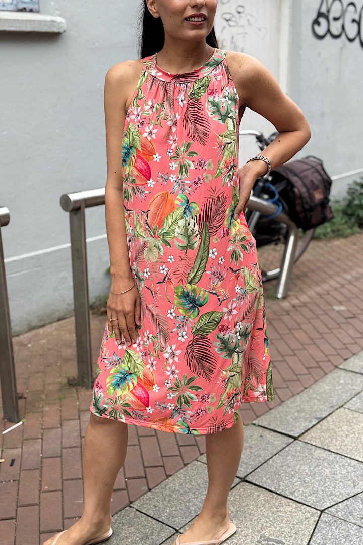 'Musthave' Halterjurk met Print