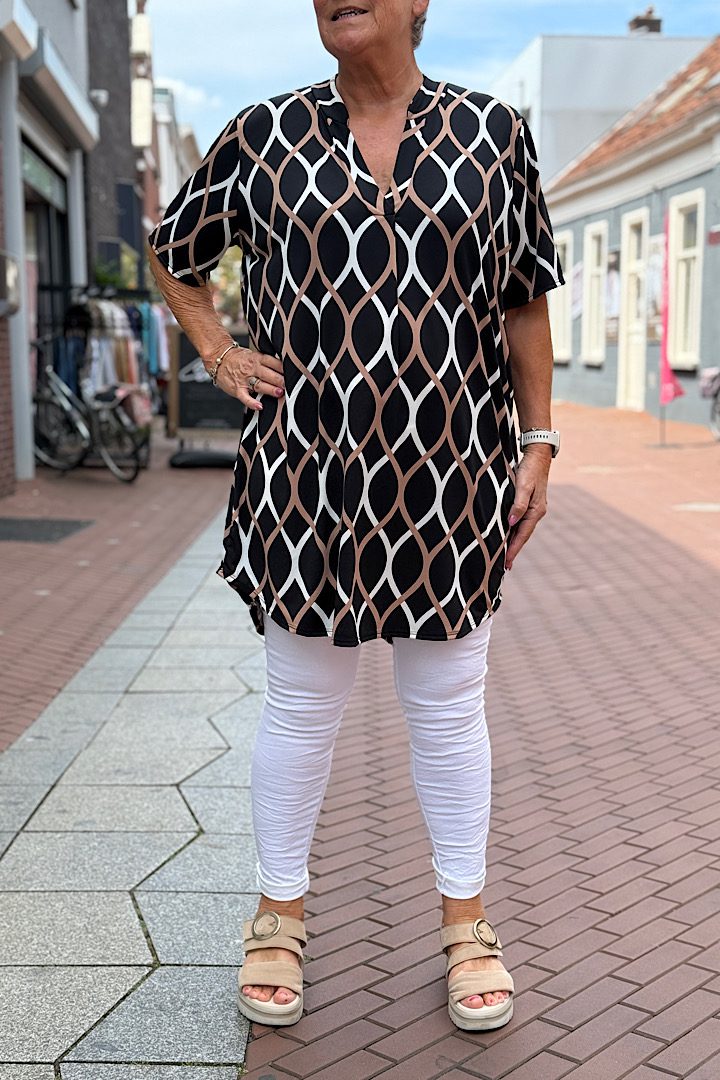 Travel Tuniek korte mouwen met print