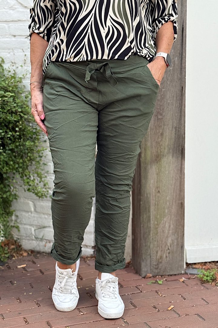 Basic stretchbroek One Size 44/48