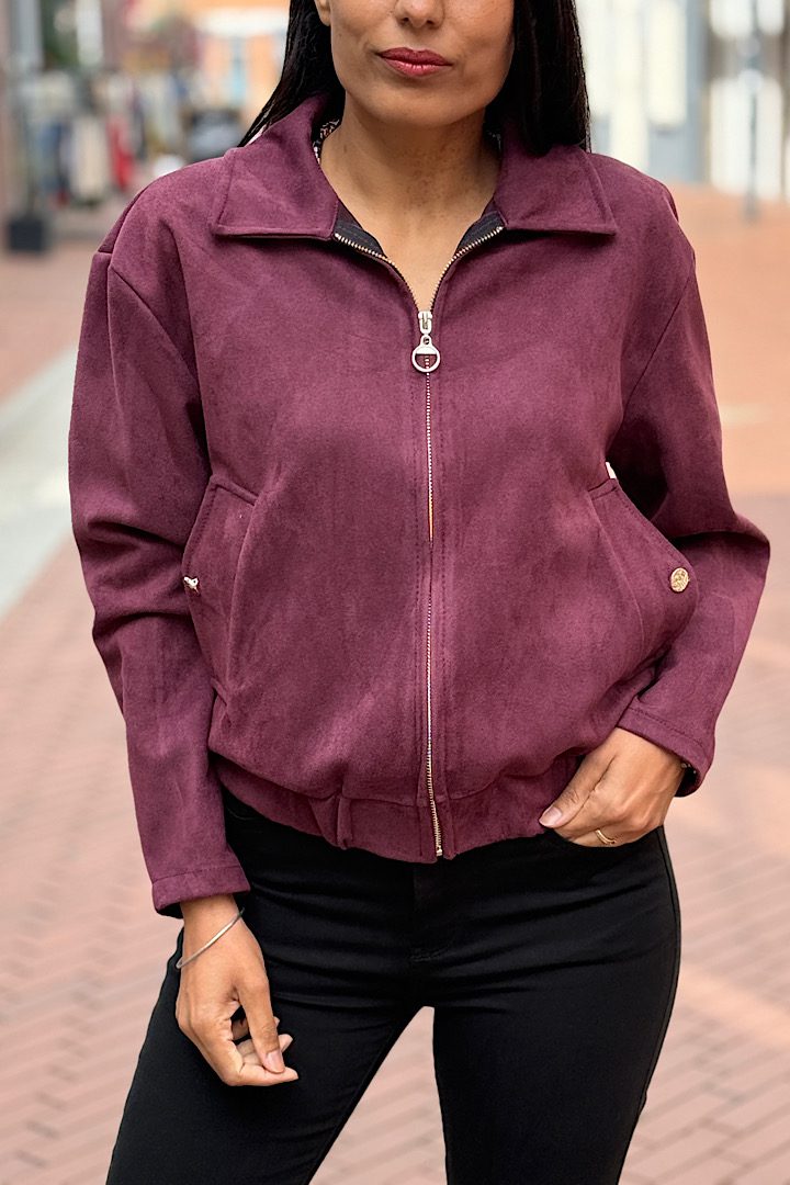 Musthave suede look jasje
