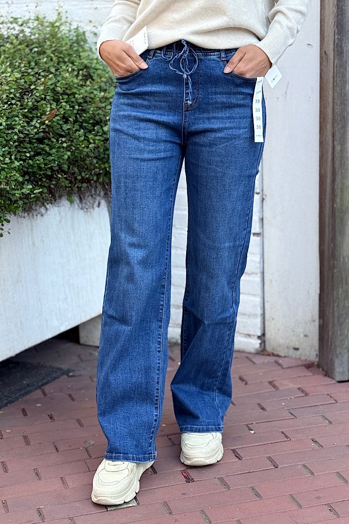 G-Smack wide leg jeans blauw