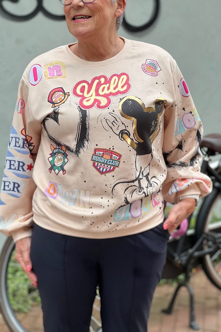 Sweatshirt Y'all printed