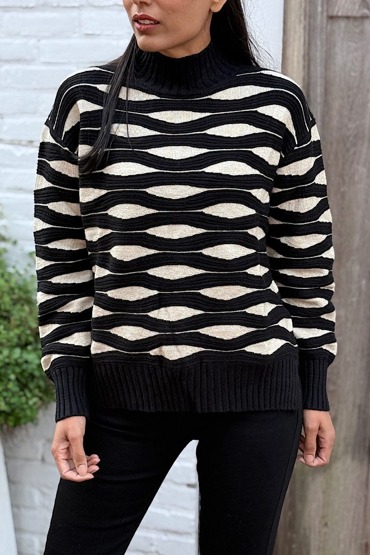 Turtle Trui met lurex