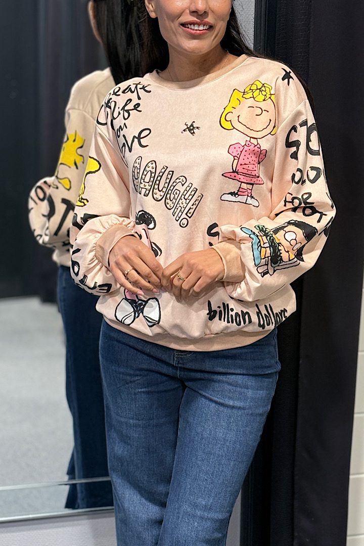 IMG_2393 Sweatshirt Cartoon print