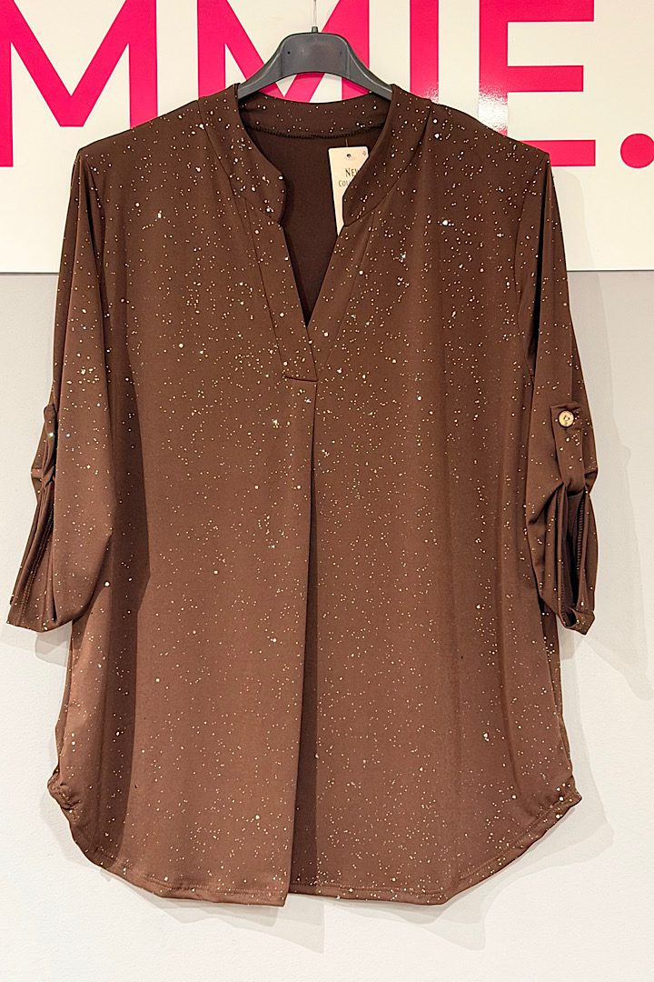 Travel Blouse Glitter