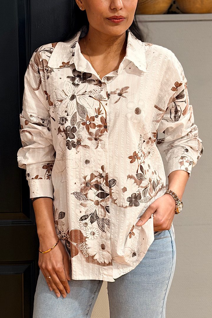 Bloemenprint blouse Sanna