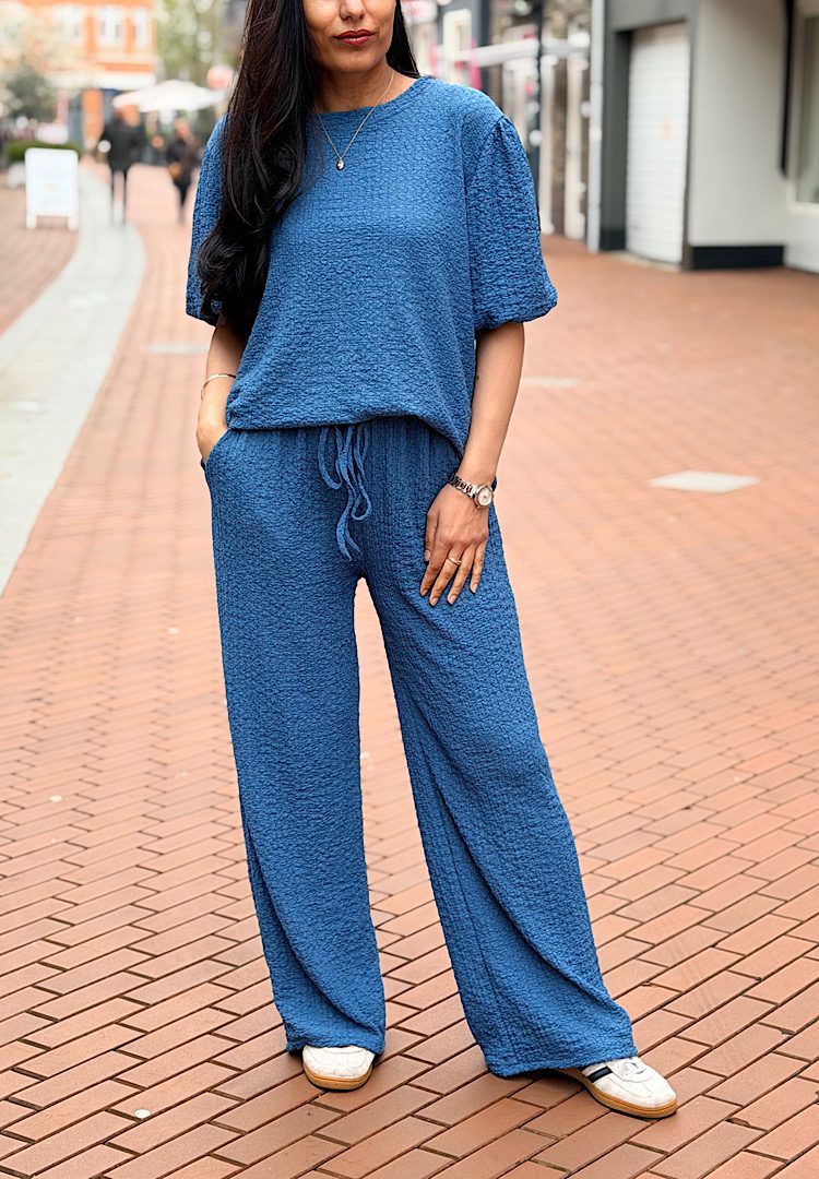 2delig pak Stacy met Pofmouwen