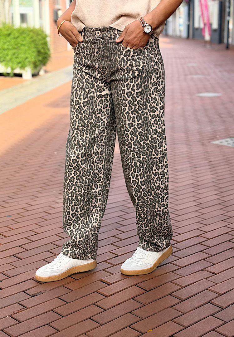 Laulia Balloon Jeans – Panterprint - Afbeelding 3