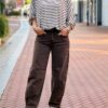 Jewelly Jeans Balloon Fit Bruin - Thumbnail Image 2