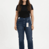 Norfy Straight Leg Spijkerbroek – Curved Blauw - Thumbnail Image 3