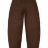 Norfy Barrel Jeans -Cuvred Bruin - Thumbnail Image 2
