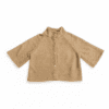 Bouclé Vest met Parelknopen  - Thumbnail Image 1